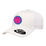 Be Brave Hat in white