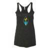 Rise and Row Tank, Vintage Black