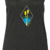 Rise and Row Black Tank