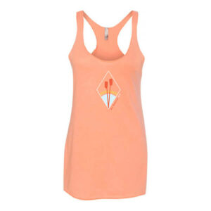 Rise and Row Tank, Vintage Light Orange