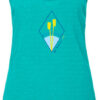 Rise and Row Turquoise Tank